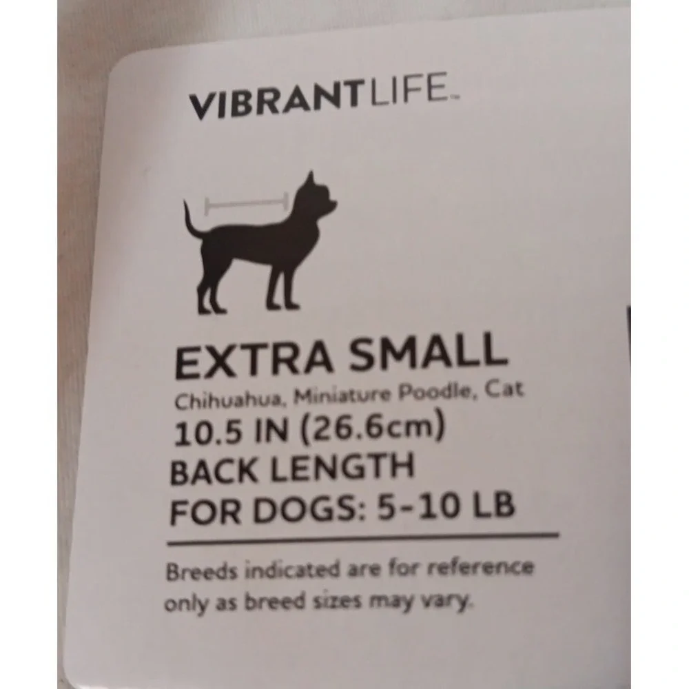 Pet Sweater Spoiled XS Dog Cat Red Grey 10.5 Inch Back Length Vibrant Life READ